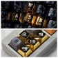 Golden Keycap WASD Metal Artisan Keycaps for Mechanical Gaming Keyboard